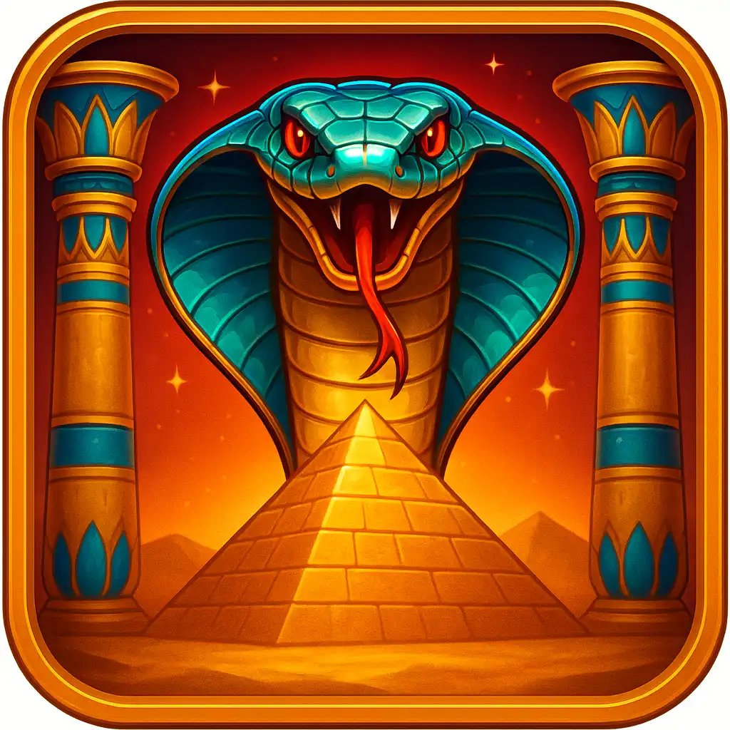 Cover art for the slot game The Asp of Cleopatra