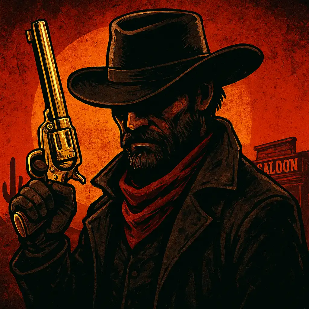 Cover art for the slot game Wanted Dead or a Wild
